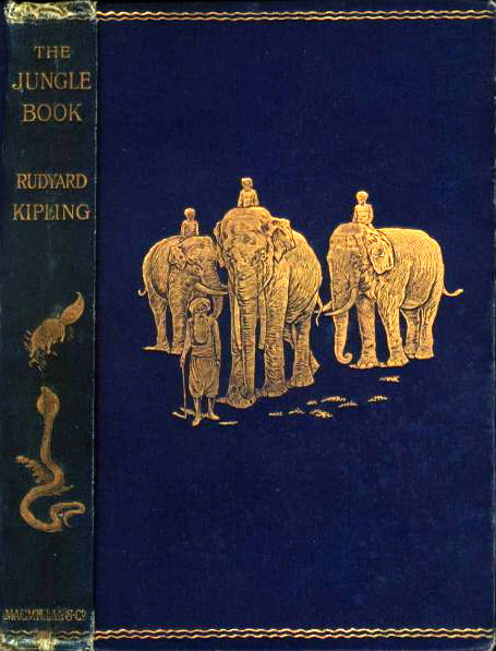 Original edition, with decorations based on art by Kipling's father
